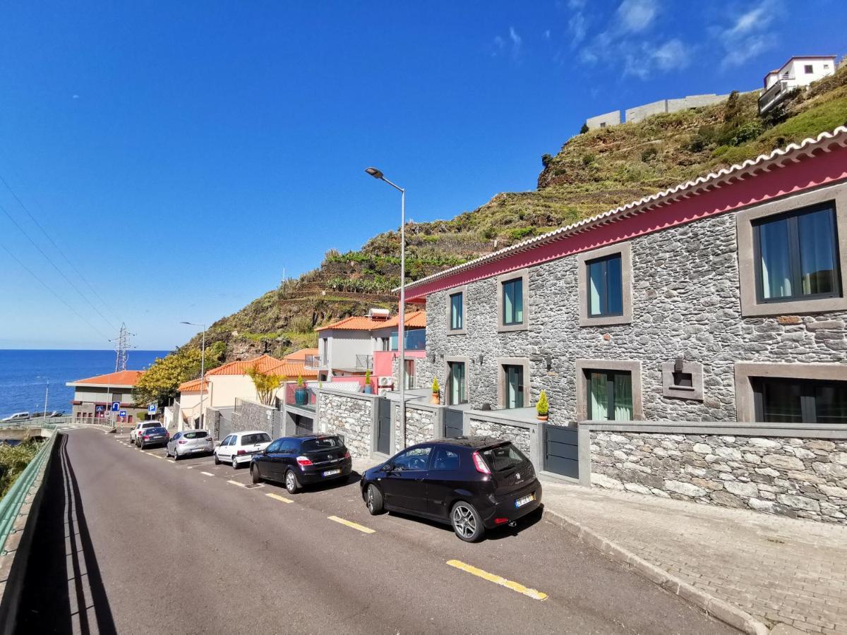 Charming Studios In Calheta Beach - Villa Esmeralda Exterior foto