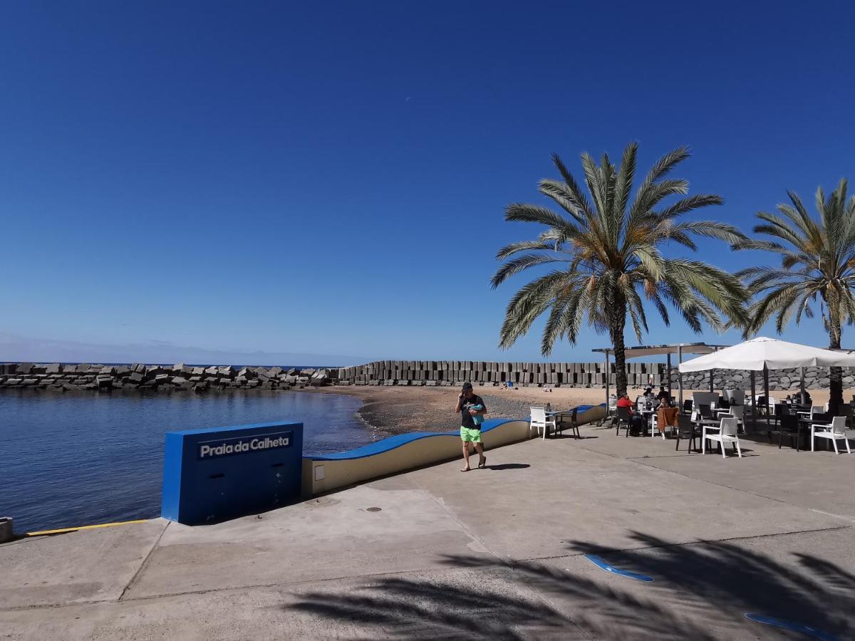 Charming Studios In Calheta Beach - Villa Esmeralda Exterior foto