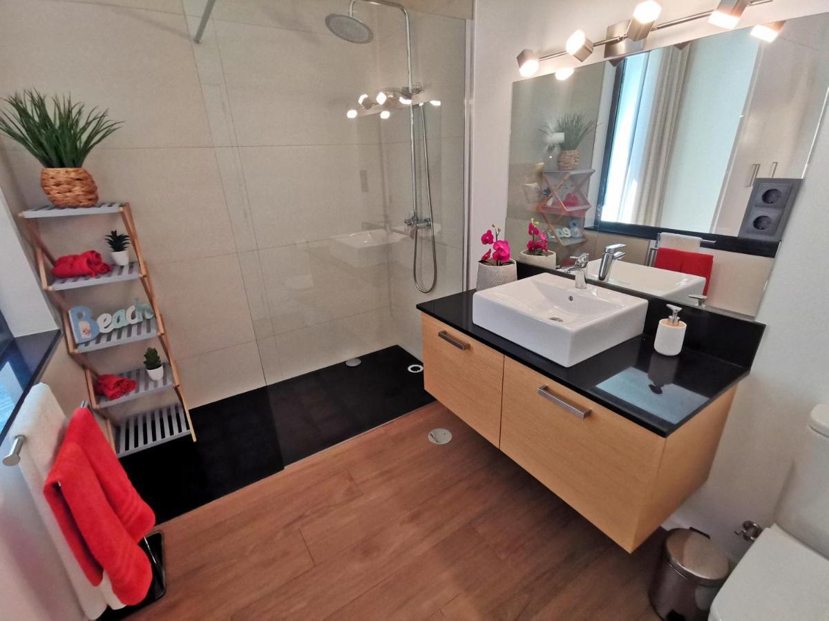 Charming Studios In Calheta Beach - Villa Esmeralda Exterior foto