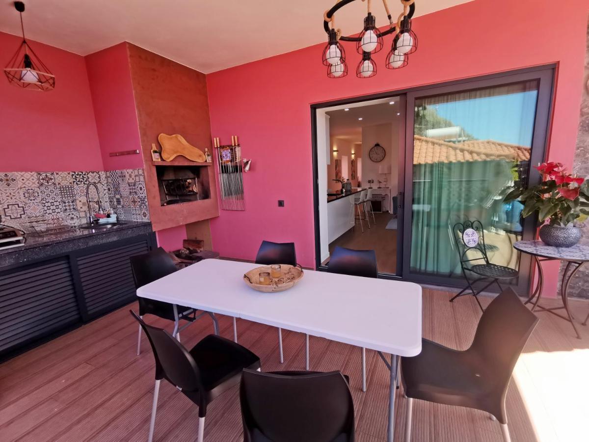Charming Studios In Calheta Beach - Villa Esmeralda Exterior foto